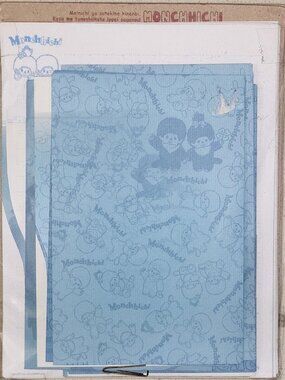 Monchhichi Kawaii Monkey vintage RARE letter set Collectors Out of Print